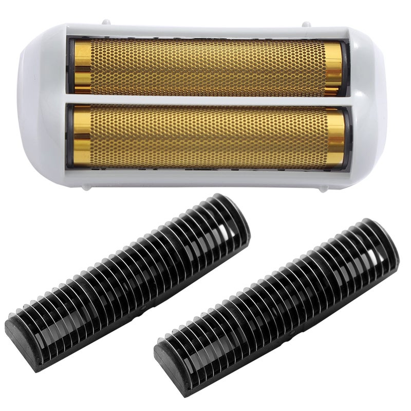 BESTBOMG Electric Shaver Shaving Head Shaving Foil Compatible with Andis ProFoil Shavers, Foil Shaving Replacement Foil and Cutter Set